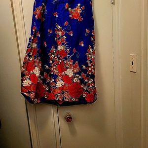 Floral prints dress
